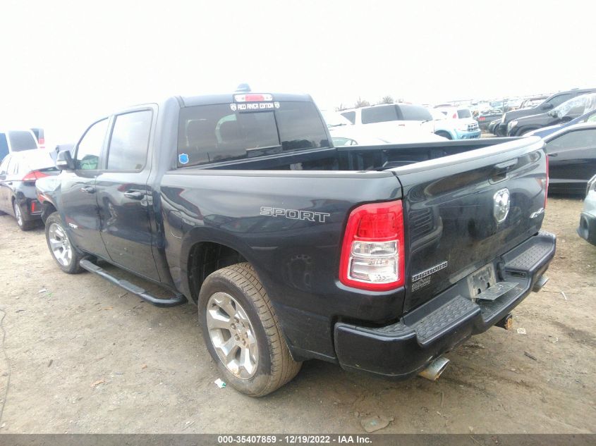 2021 RAM 1500 BIG HORN VIN: 1C6SRFFTXMN810139