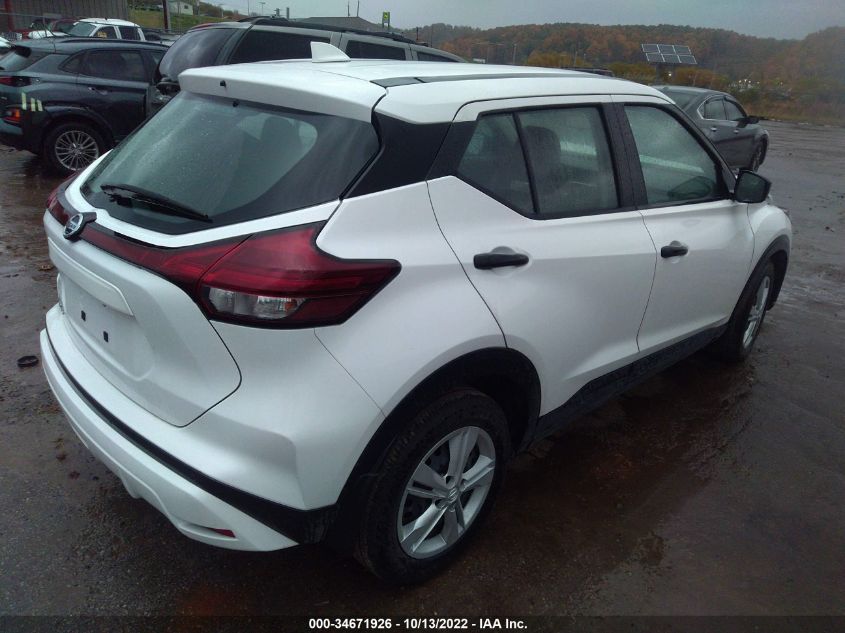 2021 NISSAN KICKS S VIN: 3N1CP5BVXML542278