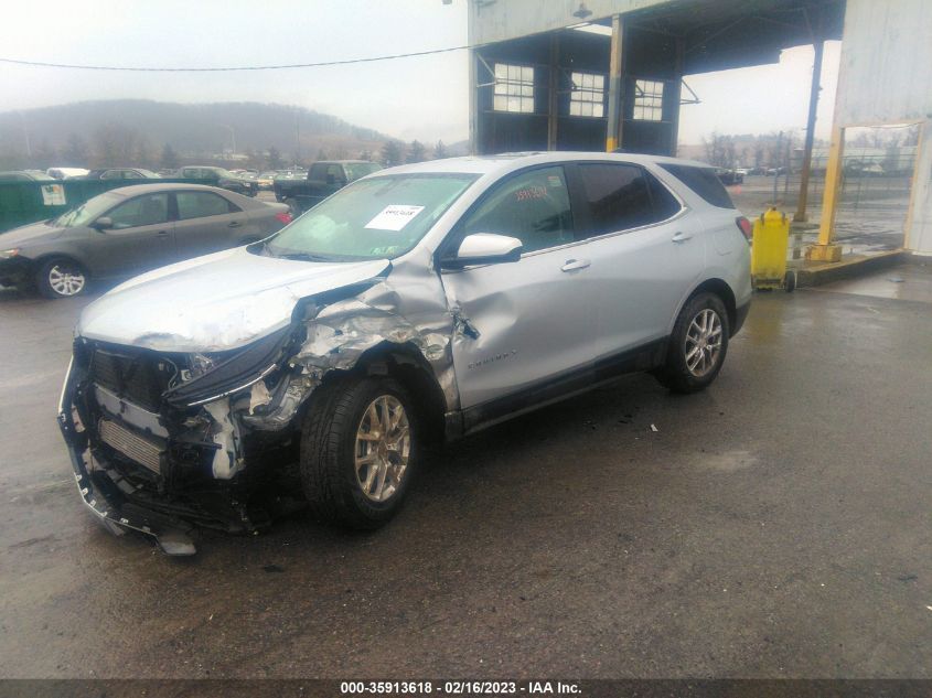2022 CHEVROLET EQUINOX LT VIN: 3GNAXTEV9NL134528