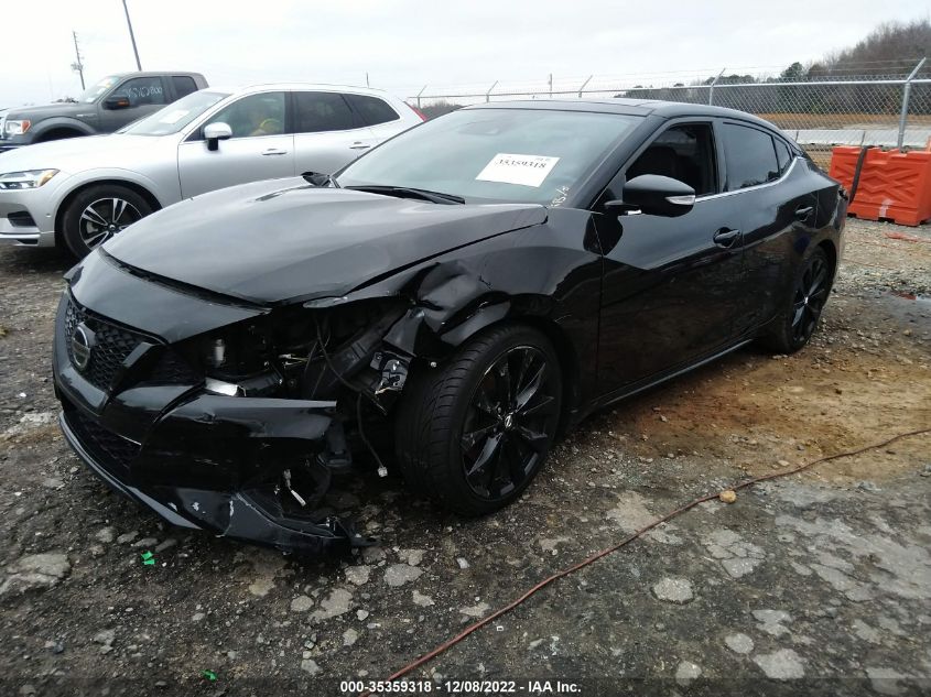 2021 NISSAN MAXIMA SR VIN: 1N4AA6EV1MC504575