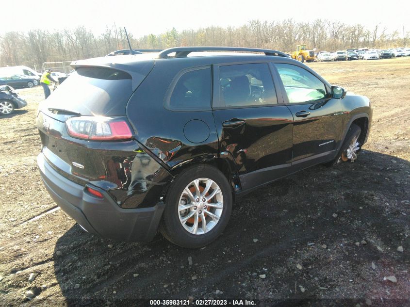 2022 JEEP CHEROKEE LATITUDE LUX VIN: 1C4PJMMX7ND534025