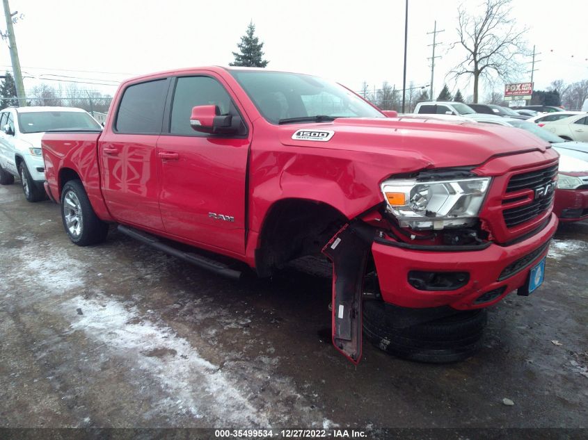2021 RAM 1500 BIG HORN VIN: 1C6SRFFT5MN777731