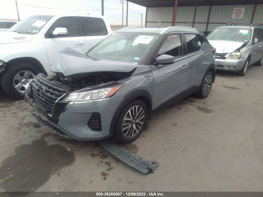 2021 NISSAN KICKS SV VIN: 3N1CP5CV6ML505761