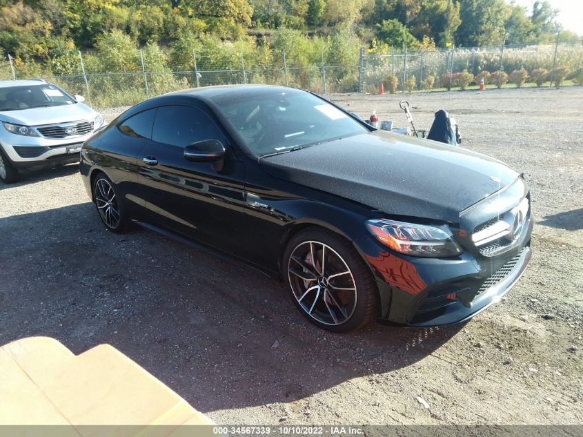 2021 MERCEDES-BENZ C-CLASS AMG C 43 VIN: W1KWJ6EB5MG077163