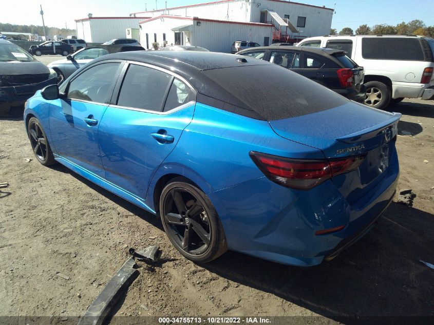2021 NISSAN SENTRA SR VIN: 3N1AB8DV5MY280922