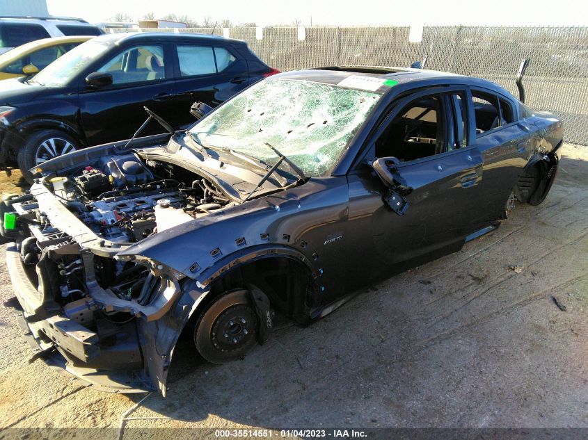 2021 DODGE CHARGER SCAT PACK WIDEBODY VIN: 2C3CDXGJ6MH500307