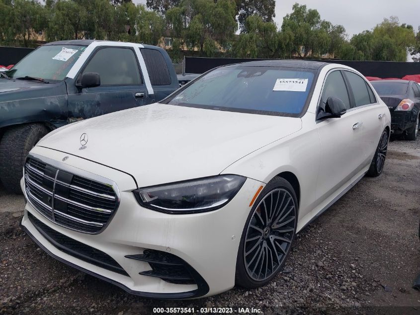 2021 MERCEDES-BENZ S-CLASS S 580 VIN: W1K6G7GB6MA042409