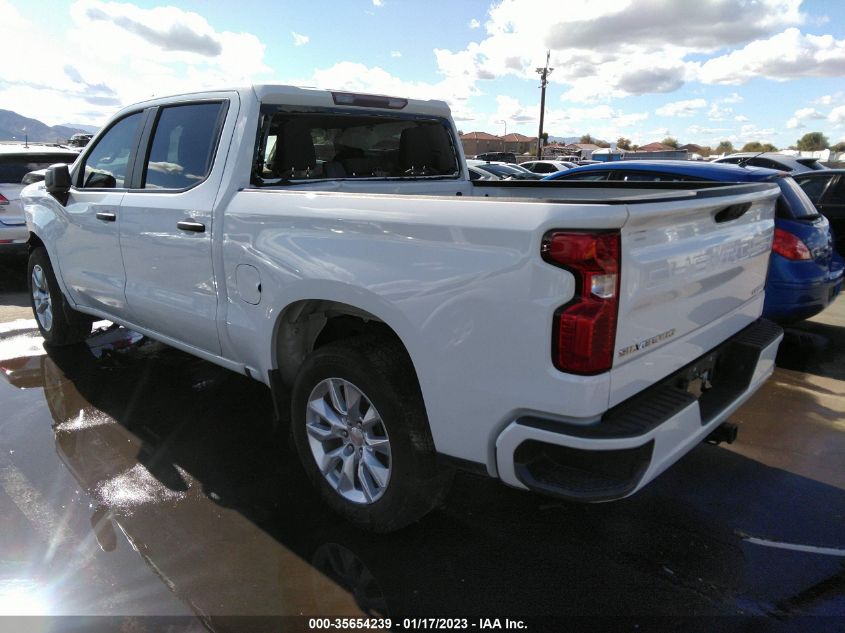 2022 CHEVROLET SILVERADO 1500 CUSTOM VIN: 3GCPABEK3NG510864
