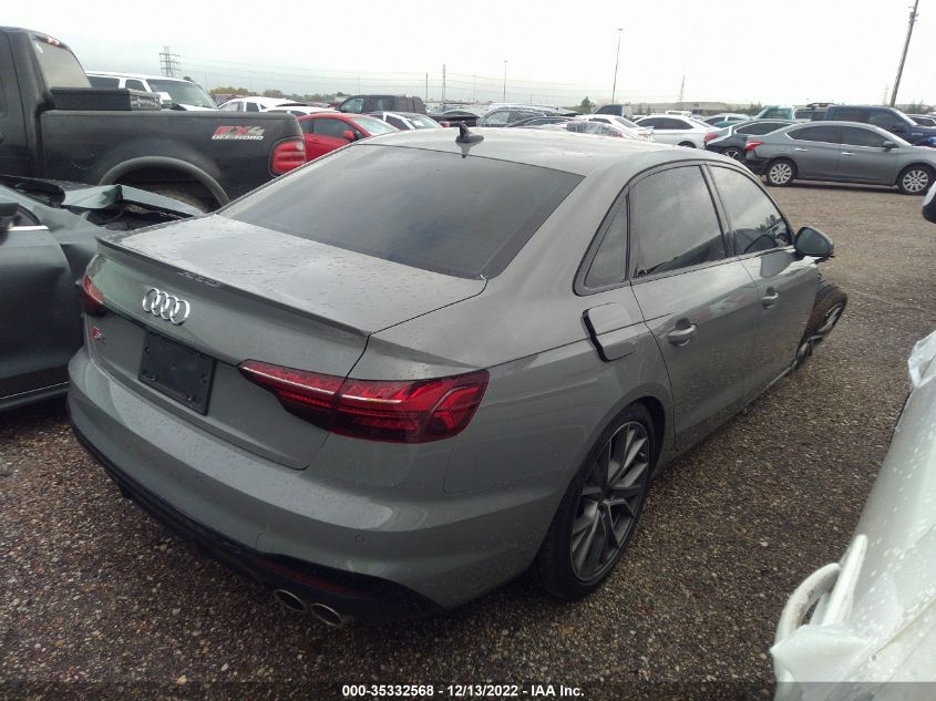 2021 AUDI S4 PREMIUM PLUS VIN: WAUB4AF47MA036469