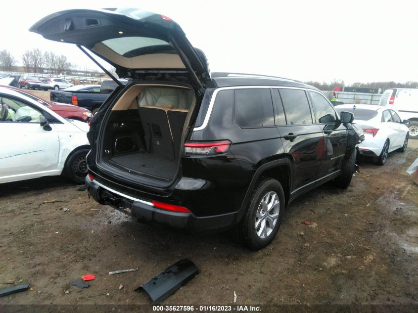 2022 JEEP GRAND CHEROKEE L LIMITED VIN: 1C4RJKBG2N8515052