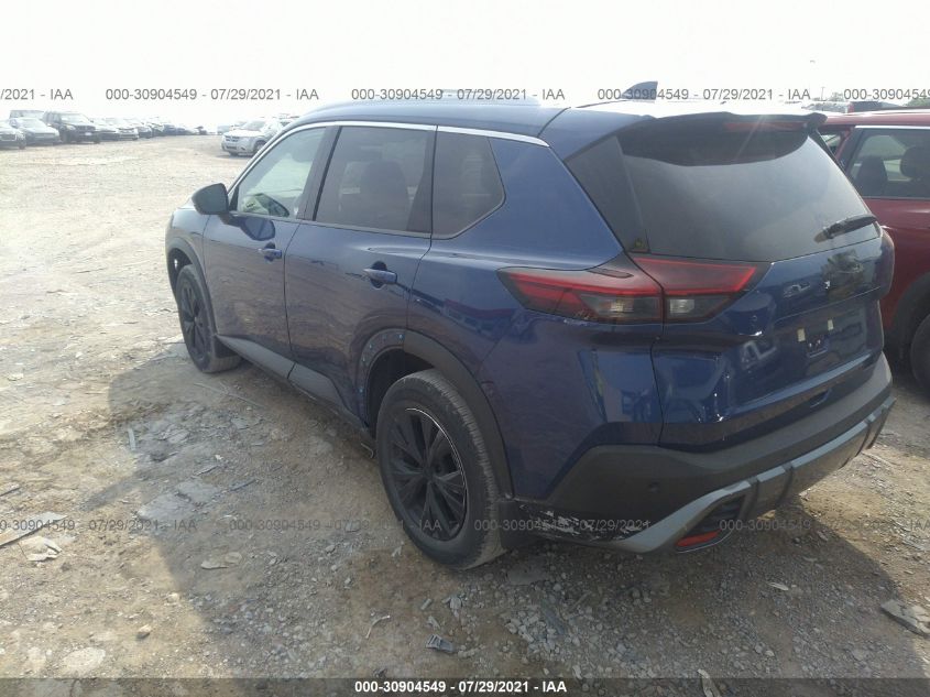 2021 NISSAN ROGUE SV VIN: 5N1AT3BB9MC057566