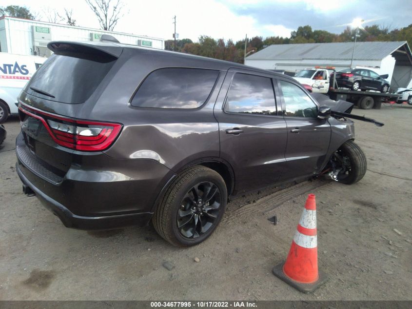 2021 DODGE DURANGO GT PLUS VIN: 1C4RDJDG8MC644360