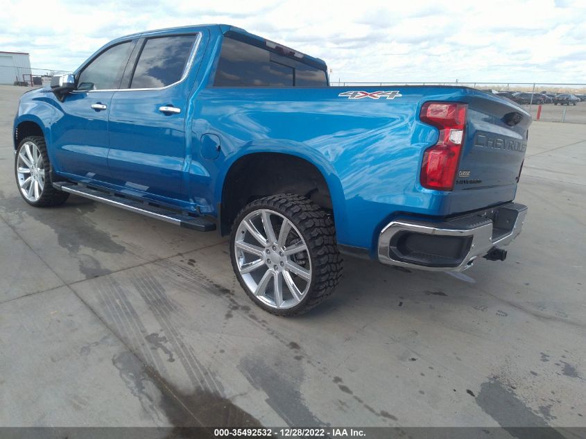2022 CHEVROLET SILVERADO 1500 LTZ VIN: 3GCUDGEL3NG542147