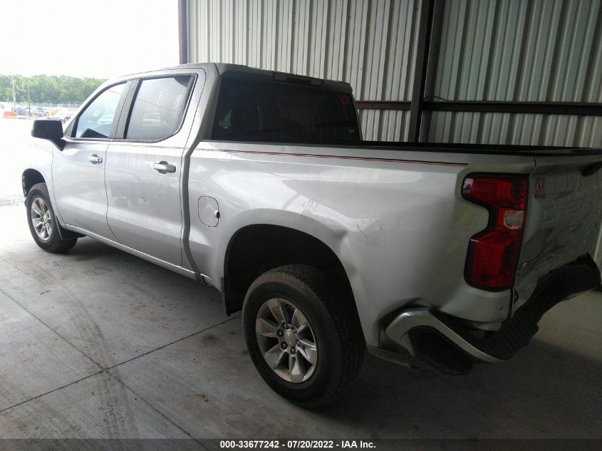 2021 CHEVROLET SILVERADO 1500 LT VIN: 3GCPWCEK3MG289692