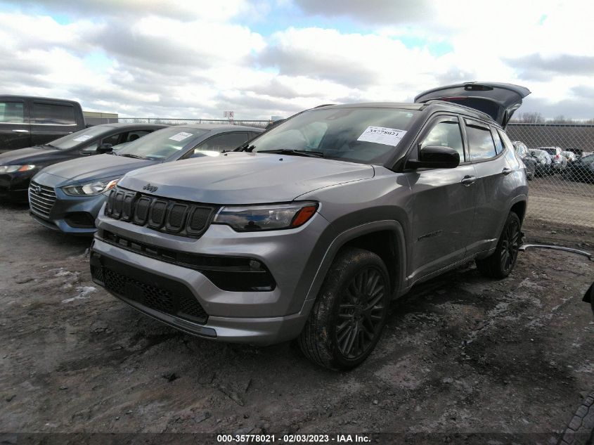 2022 JEEP COMPASS HIGH ALTITUDE VIN: 3C4NJDCB4NT142482