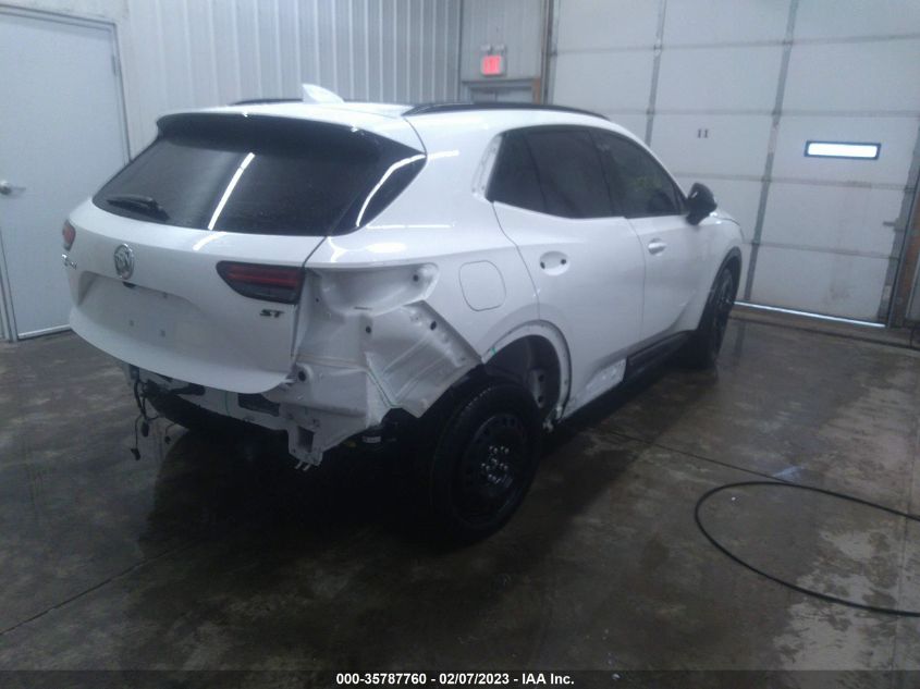 2021 BUICK ENVISION ESSENCE VIN: LRBFZPR43MD164886