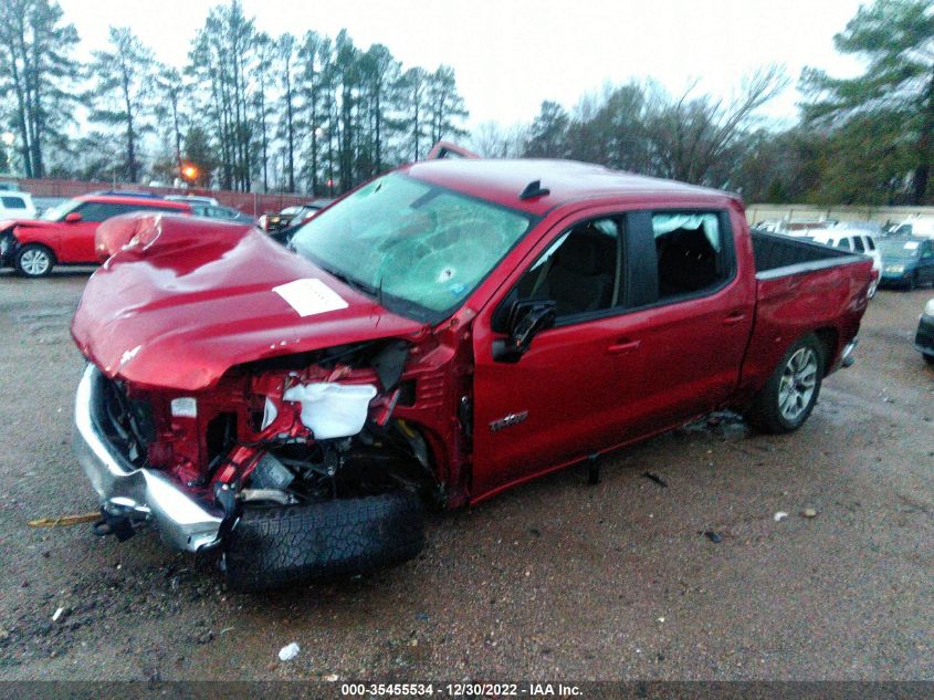2022 CHEVROLET SILVERADO 1500 LTD LT VIN: 1GCUYDED2NZ157206
