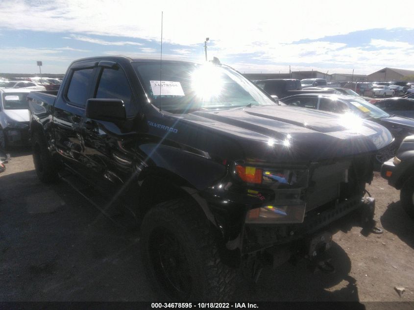 2020 CHEVROLET SILVERADO 1500 CUSTOM VIN: 3GCUYBEF7LG200411