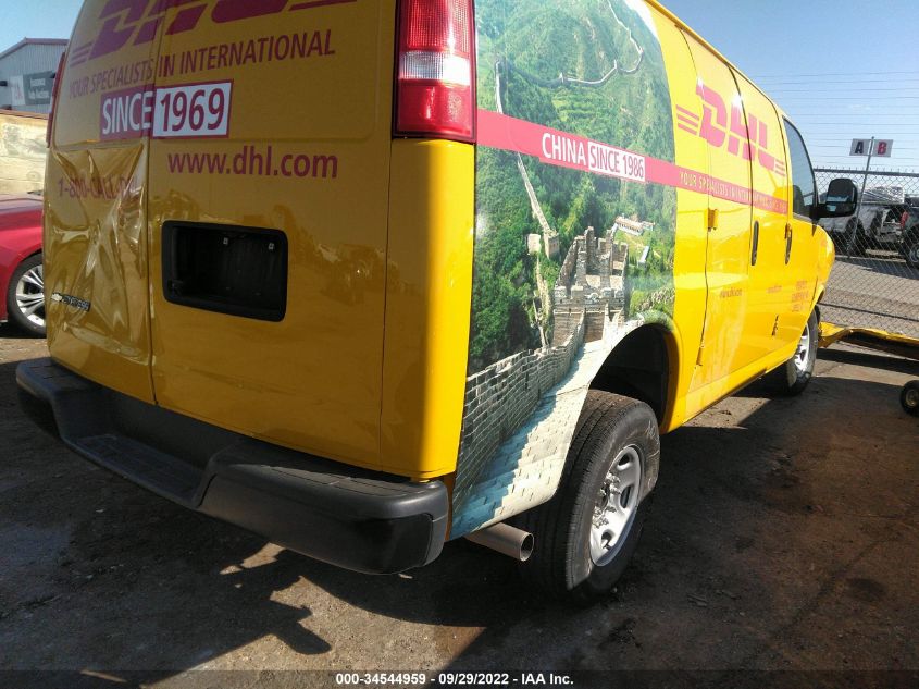 2021 CHEVROLET EXPRESS CARGO VAN VIN: 1GCWGAFP9M1186895