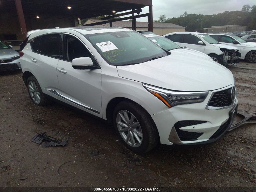 2021 ACURA RDX VIN: 5J8TC2H30ML004781