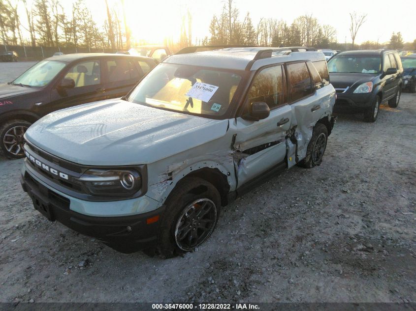2021 FORD BRONCO SPORT BIG BEND VIN: 3FMCR9B63MRB29201
