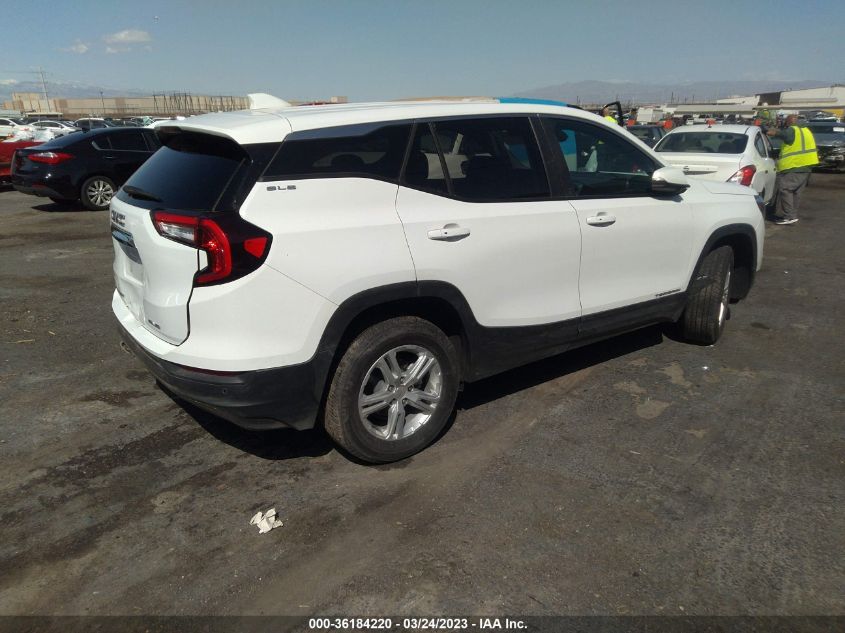 2022 GMC TERRAIN SLE VIN: 3GKALTEV5NL287805