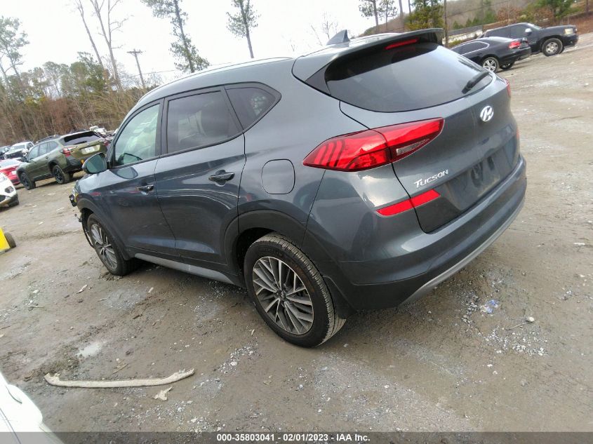 2021 HYUNDAI TUCSON SEL VIN: KM8J33AL2MU297093