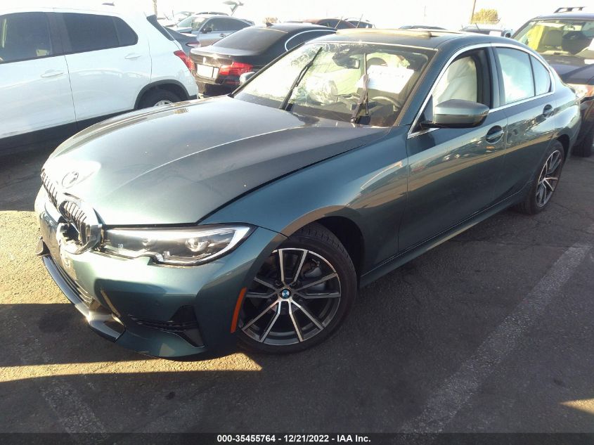 2021 BMW 3 SERIES 330I VIN: 3MW5R1J01M8C03178