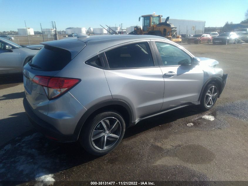 2022 HONDA HR-V EX VIN: 3CZRU6H53NM766821