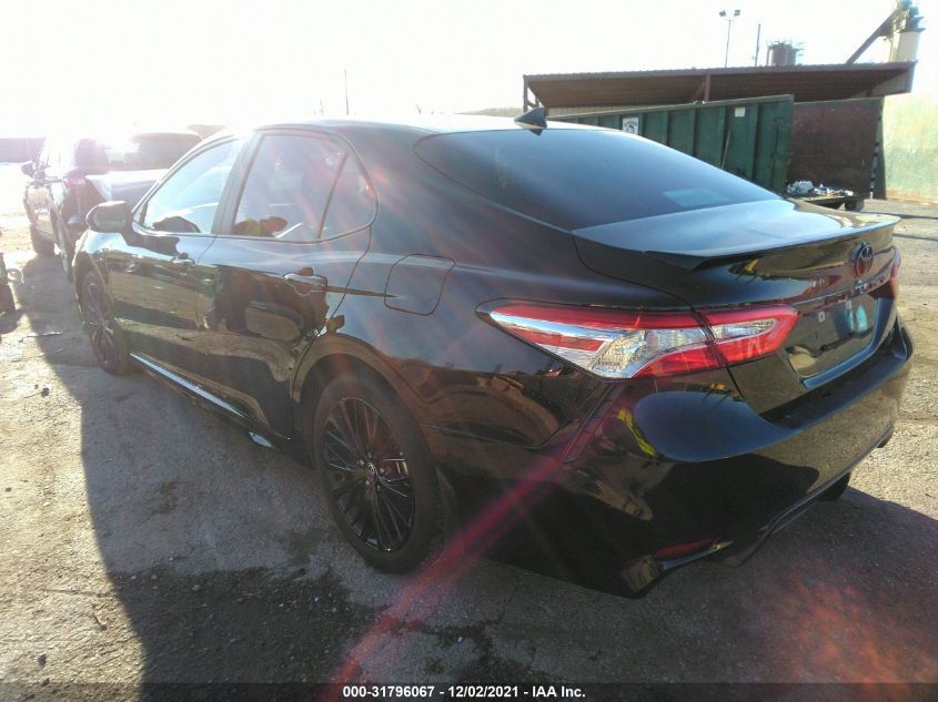 2020 TOYOTA CAMRY SE VIN: 4T1G11BK7LU009352