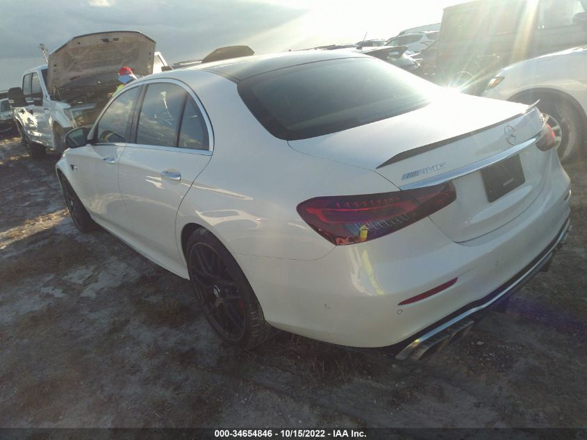 2021 MERCEDES-BENZ E-CLASS AMG E 63 S VIN: W1KZF8KB2MA930927