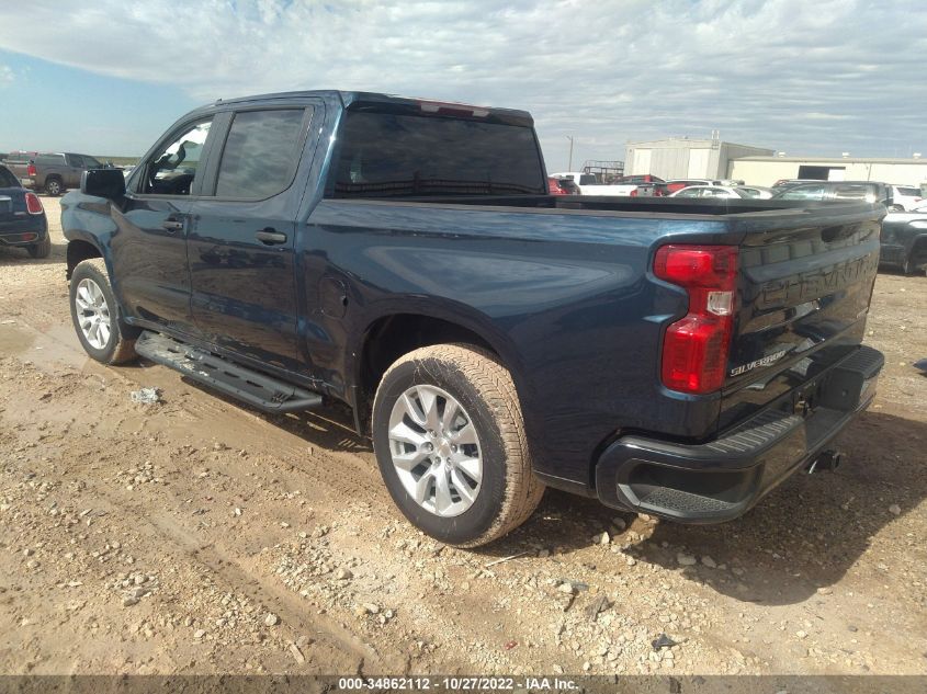 2022 CHEVROLET SILVERADO 1500 CUSTOM VIN: 3GCPABEK9NG622522