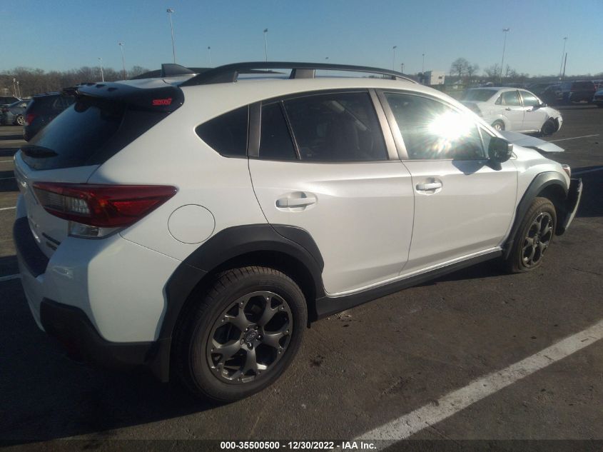 2022 SUBARU CROSSTREK SPORT VIN: JF2GTHSC9NH283763