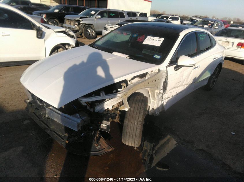 2021 HYUNDAI SONATA LIMITED VIN: KMHL34J2XMA157039