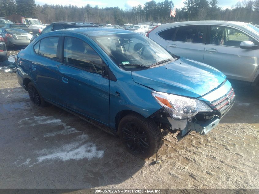 2022 MITSUBISHI MIRAGE G4 BLACK EDITION VIN: ML32FUFJ4NHF04497