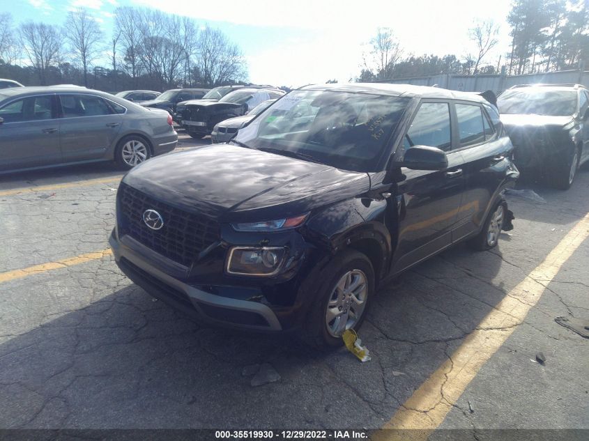 2022 HYUNDAI VENUE SE VIN: KMHRB8A34NU149371