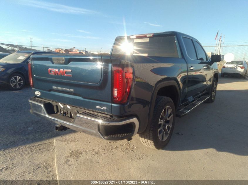 2021 GMC SIERRA 1500 SLT VIN: 3GTP8DED4MG359377