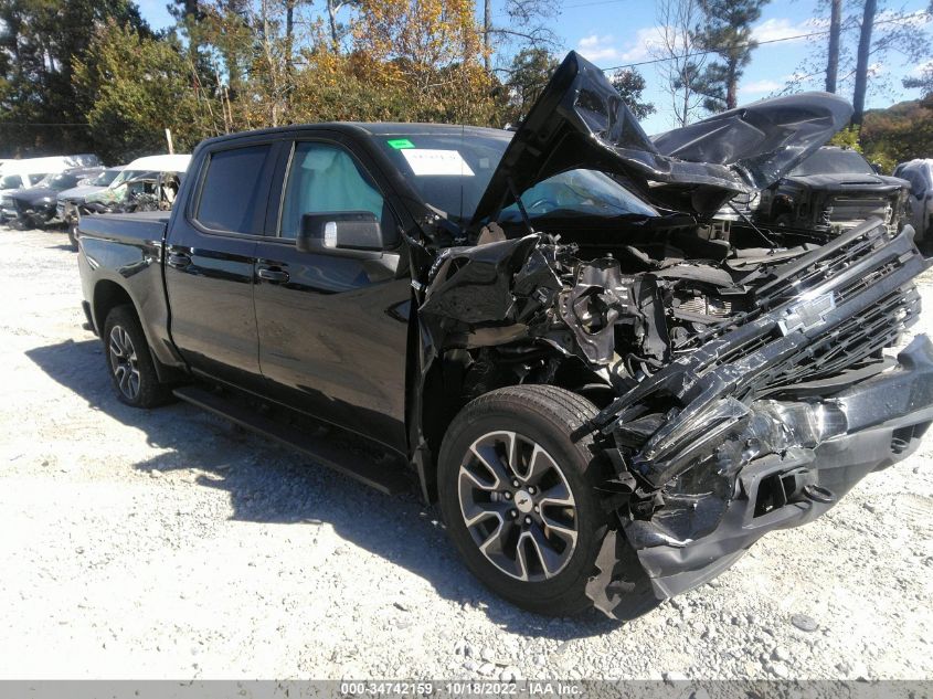 2021 CHEVROLET SILVERADO 1500 RST VIN: 3GCPWDED2MG270087