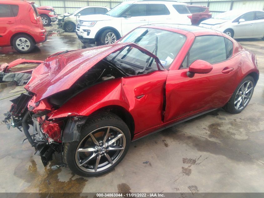 2022 MAZDA MX-5 MIATA RF GRAND TOURING VIN: JM1NDAM74N0500774