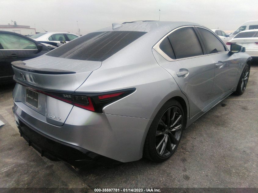 2022 LEXUS IS IS 350 F SPORT VIN: JTHGZ1B29N5049781
