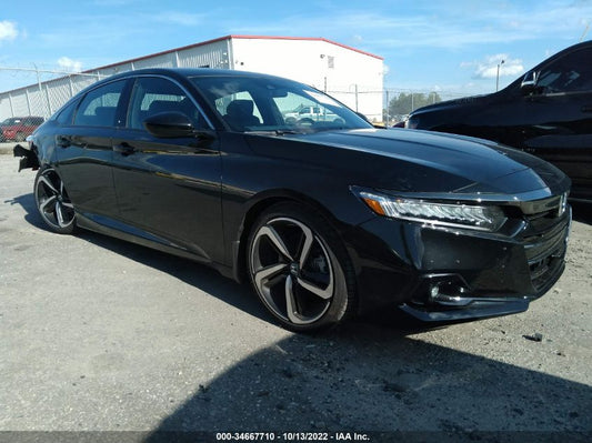 2022 HONDA ACCORD SEDAN SPORT VIN: 1HGCV2F39NA014168