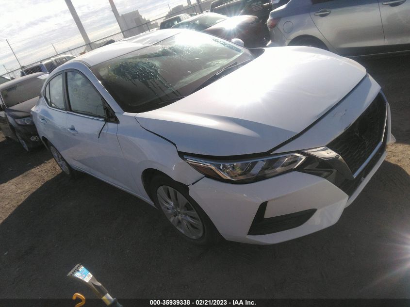 2022 NISSAN SENTRA S VIN: 3N1AB8BV7NY307543