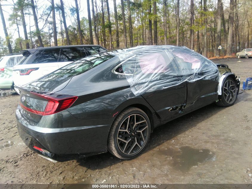 2023 HYUNDAI SONATA N LINE VIN: KMHL14JCXPA281363