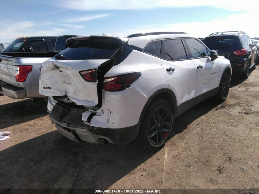 2021 CHEVROLET BLAZER LT VIN: 3GNKBCRSXMS537084