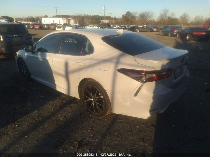 2022 TOYOTA CAMRY SE VIN: 4T1G11AK4NU062322