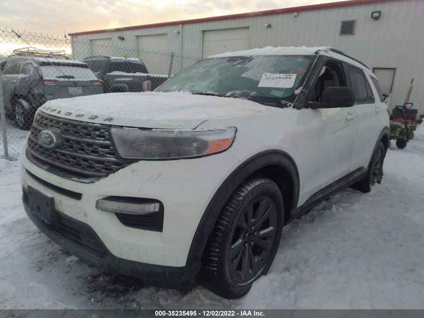 2021 FORD EXPLORER XLT VIN: 1FMSK7DH1MGA82423