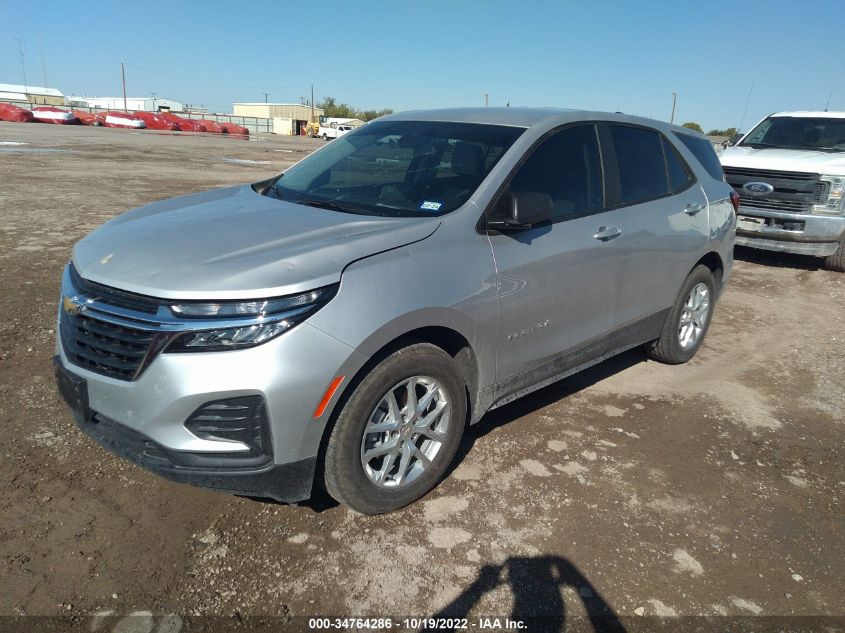 2022 CHEVROLET EQUINOX LS VIN: 2GNAXHEV2N6122416