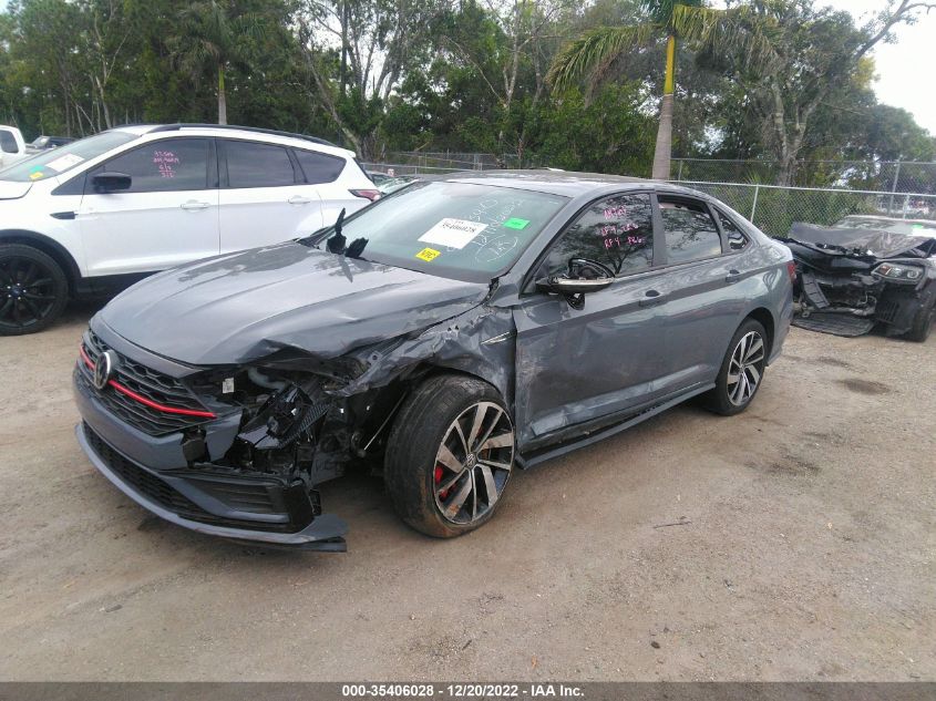 2020 VOLKSWAGEN JETTA GLI S/AUTOBAHN VIN: 3VW6T7BU3LM071525
