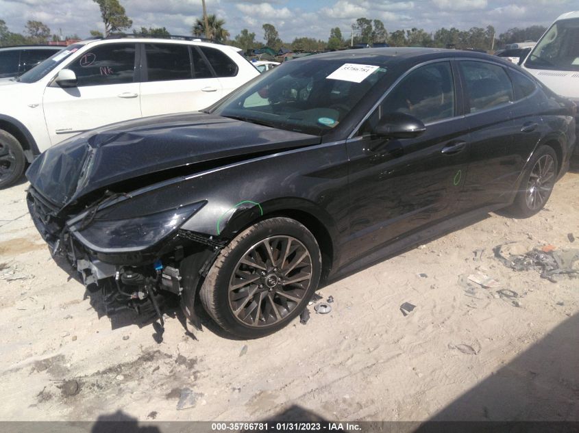 2021 HYUNDAI SONATA LIMITED VIN: 5NPEH4J22MH098768