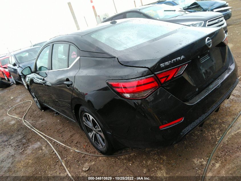 2021 NISSAN SENTRA SV VIN: 3N1AB8CV1MY264038